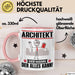 Architekt Tasse Geschenk für Architekt Der Mann Der Alles Kann Geschenkidee zum Geburtstag Rosa Trendation