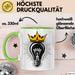 Startup Gründer Tasse Geschenkidee für Unternehmer Fans Grün Trendation