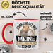 Meerschweinchen Geschenk Tasse Spruch Meerschweinchen-Besitzerin Geschenkidee Kaffee-Becher Rot Trendation