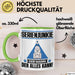 Serienjunkie Tasse Geschenk für Serienjunkie Der Mann Der Alles Kann Geschenkidee zum Geburtstag Grün Trendation