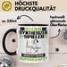 Synthesizer-Spieler Tasse Geschenk für Synthesizer-Spieler Geburtstag Lustiger Spruch Kaffee-Becher Was Ist Deine Superkraft Schwarz Trendation