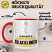 Slackliner Geschenk Tasse So Gut Kann Nur Ein Slackliner Aussehen Geschenkidee Kaffee-Becher Rot Trendation