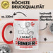Ringer Geschenk Tasse So Gut Kann Nur Ein Ringer Aussehen Geschenkidee Kaffee-Becher Rot Trendation