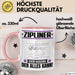 Zipliner Tasse Geschenk für Zipliner Der Mann Der Alles Kann Geschenkidee zum Geburtstag Rosa Trendation