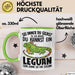 Leguan-Besitzer Tasse Geschenk Sei Immer Du Selbst Es Sei Denn Du Kannst Ein Leguan Sein Grün Trendation