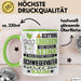 Schwiegervater Geschenk Tasse Lustiger Spruch Erheben Sie Sich Der Schwiegervater Betritt den Raum Grün Trendation