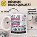 Tänzerin Tasse Geschenk Spruch Wer Will Schon Prinzessin Sein Wenn Man Auch Tänzerin Sein Kann Weiß Trendation