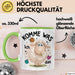 Schaf Tasse Geschenkidee Komme Was Wolle Ich Sheep That Grün Trendation