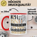 Dachdeckerin Ausbildung Start Geschenk Tasse Ich Bin Dachdeckerin In Der Ausbildung Ich Darf Das Kaffee-Becher Geschenkidee Rot Trendation