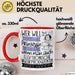 Elektronische Musikproduzentin Tasse Geschenk Spruch Wer Will Schon Prinzessin Sein Wenn Man Auch Elektronische Musikproduzentin Sein Kann Rot Trendation