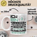 Abwassertechnischer Assistent Ausbildung Tasse Geschenk Ich Bin Abwassertechnischer Assistent In Der Ausbildung Ich Darf Das Geschenkidee Spruch Weiß Trendation