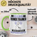 Hundetrainer Tasse Geschenk für Hundetrainer Geburtstag Lustiger Spruch Kaffee-Becher Was Ist Deine Superkraft Grün Trendation