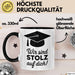Schüler Abschluss Tasse Geschenk Lustige Geschenkidee Spruch Wir Sind Stolz Auf Dich Trendation