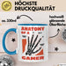 Gamer Geschenk Tasse Anatomy Of A Gamer Zocker Lustige Geschenkidee Blau Trendation