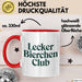 Bierclub Bierliebhaber Tasse Geschenk Lustige Geschenkidee Spruch Lecker Bierchen Club Palma Clothing Rot Trendation