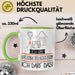 Geschenk für Katzenhotelbesitzerin Tasse Lustige Geschenkidee Geburtstag Ich Bin Katzenhotelbesitzerin Ich Darf Das Grün Trendation