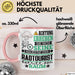 Radtourist Geschenk Tasse Lustiger Spruch Erheben Sie Sich Der Radtourist Betritt den Raum Rosa Trendation