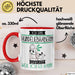 Hundeliebhaberin Tasse Geschenk Ich Bin Hundeliebhaberin Warum Weil Ich Es Kann Geschenkidee Geburtstag Rot Trendation