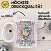 Anime Tasse Verrückt Ich Bin Nicht Verrückt Ich Bin Nur Kreativer Als Du Geschenk Mädchen Kreativ Kaffee-Becher Weiß Trendation