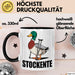 Stockente Tasse Geschenk Lustige Geschenkidee Spruch Stockente Schwarz Trendation