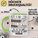 Slackline-Instruktorin Geschenk Becher Tasse Gott Schuf Alle Menschen Gleich Nur Die Besten Durfeten Slackline-Instruktorin Werden Geschenkidee Lustig Grün Trendation
