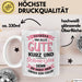 Büroarbeit Kollege Tasse Geschenk Lustige Geschenkidee Spruch Tschüss Und Alles Gute Kurz Und Schmerzlos Weiß Trendation