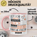 Parkour-Athletin Geschenk Becher Tasse Gott Schuf Alle Menschen Gleich Nur Die Besten Durfeten Parkour-Athletin Werden Geschenkidee Lustig Rosa Trendation