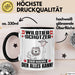 Wildtierschützer Tasse Geschenk für Wildtierschützer Der Mann Der Alles Kann Geschenkidee zum Geburtstag Schwarz Trendation