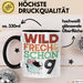 9. Geburtstag Geschenk Tasse Becher Wild Frech Und Schon 9 Trendation