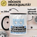 Synchronschwimmerin Geschenk Tasse Ich Bin Synchronschwimmerin Aber Sag Doch Einfach Superheld Lustige Geschenkdiee für Synchronschwimmerin Kaffee-Becher Schwarz Trendation