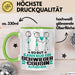 Schwiegercousin Geschenk Tasse So Gut Kann Nur Ein Schwiegercousin Aussehen Geschenkidee Kaffee-Becher Grün Trendation