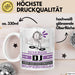 DJ Geschenk Tasse Ich Bin DJ Aber Sag Doch Einfach Superheld Lustige Geschenkdiee für DJ Kaffee-Becher Weiß Trendation