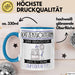 Katzenzüchterin Und Prinzessin Tasse Geschenk Für Eine Katzenzüchterin Geburtstag Was Ist Deine Superkraft Blau Trendation