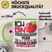 Kinderkrankenpfleger Ausbildung Tasse Geschenk Ich Bin Kinderkrankenpfleger In Der Ausbildung Ich Darf Das Geschenkidee Spruch Grün Trendation