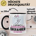 Skifahrer Geschenk Tasse So Gut Kann Nur Ein Skifahrer Aussehen Geschenkidee Kaffee-Becher Schwarz Trendation