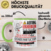 Gitarrenvirtuosin Tasse Geschenk Lustiger Spruch Bitte Erheben Sie Sich Seine Majestät Die Gitarrenvirtuosin Betritt Den Raum Grün Trendation