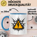 Elektriker Tasse Geschenkidee Elektrotechniker Lustig Geschenkidee Lustig Blau Trendation