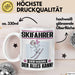 Skifahrer Tasse Geschenk für Skifahrer Der Mann Der Alles Kann Geschenkidee zum Geburtstag Weiß Trendation