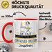 Synthesizer-Spielerin Geschenk Tasse So Gut Kann Nur Eine Synthesizer-Spielerin Aussehen Geschenkidee Geburtstag Weihnachten Lustig Rot Trendation