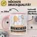 Bogenschießer Geschenk Tasse Ich Bin Bogenschießer Aber Sag Doch Einfach Superheld Lustige Geschenkdiee für Bogenschießer Kaffee-Becher Rosa Trendation