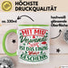 Weihnachten Tasse Geschenk Mit Mir Verwandt Zu Sein Ist Das Einzig Wahre Geschenk Familie Bruder Schwester Geschwister Humor Grün Trendation