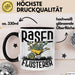 Gärtner Tasse Geschenk für Hobbygärtner Landschaftsgärtner Männer Geschenkidee Rasenflüsterer Gartenarbeit Kaffee-Becher Schwarz Trendation