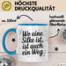Silke Tasse Geschenk Wo Eine Silke Ist Ist Auch Ein Weg Geschenkidee Becher mit Name Blau Trendation