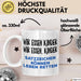 Deutschlehrer Unterricht Tasse Geschenk Lustige Geschenkidee Spruch Wir Essen Kinder Weiß Trendation