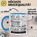 Fluglotsin Tasse Geschenk Spruch Wer Will Schon Prinzessin Sein Wenn Man Auch Fluglotsin Sein Kann Blau Trendation