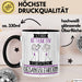 Gesangslehrerin Tasse Geschenk Becher Stark Attraktiv Furchtlos Gesangslehrerin Lustige Geschenkidee Trendation