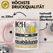 Brauerin und Mälzerin Ausbildung Start Geschenk Tasse Ich Bin Brauerin und Mälzerin In Der Ausbildung Ich Darf Das Kaffee-Becher Geschenkidee Rosa Trendation