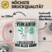 Verkäufer Tasse Geschenk für Verkäufer Der Mann Der Alles Kann Geschenkidee zum Geburtstag Rosa Trendation