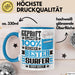 Surfer Geschenk Lustiger Spruch für Surfer Geschenkidee Bester Surfer Der Welt Blau Trendation