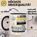 Musikwissenschaftlerin Tasse Geschenk Lustiger Spruch Bitte Erheben Sie Sich Seine Majestät Die Musikwissenschaftlerin Betritt Den Raum Schwarz Trendation